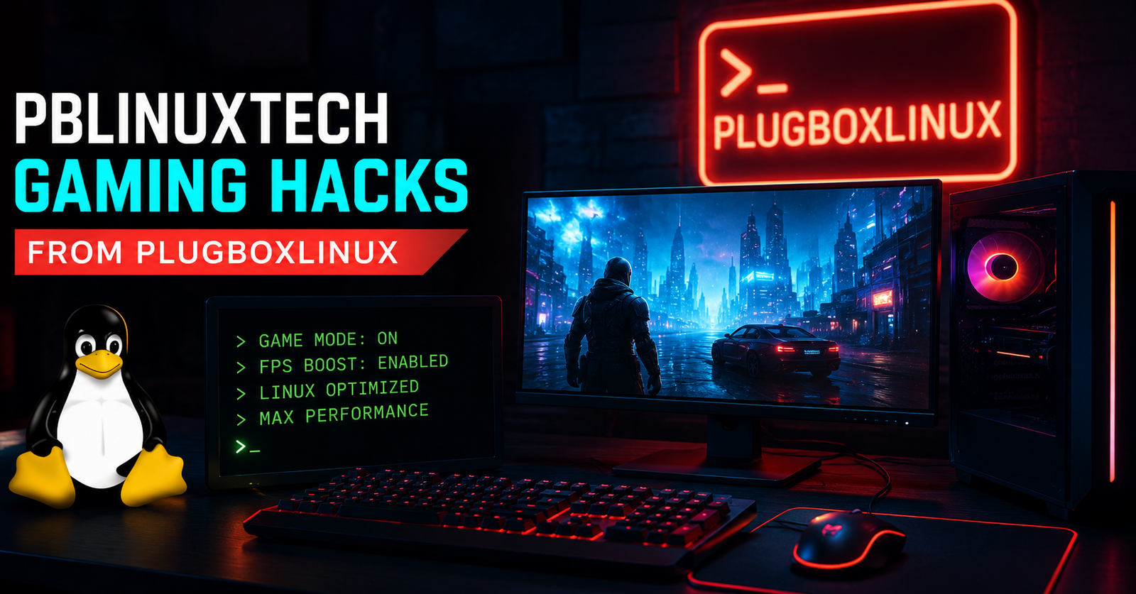 PBLinuxTech Gaming Hacks From PlugBoxLinux