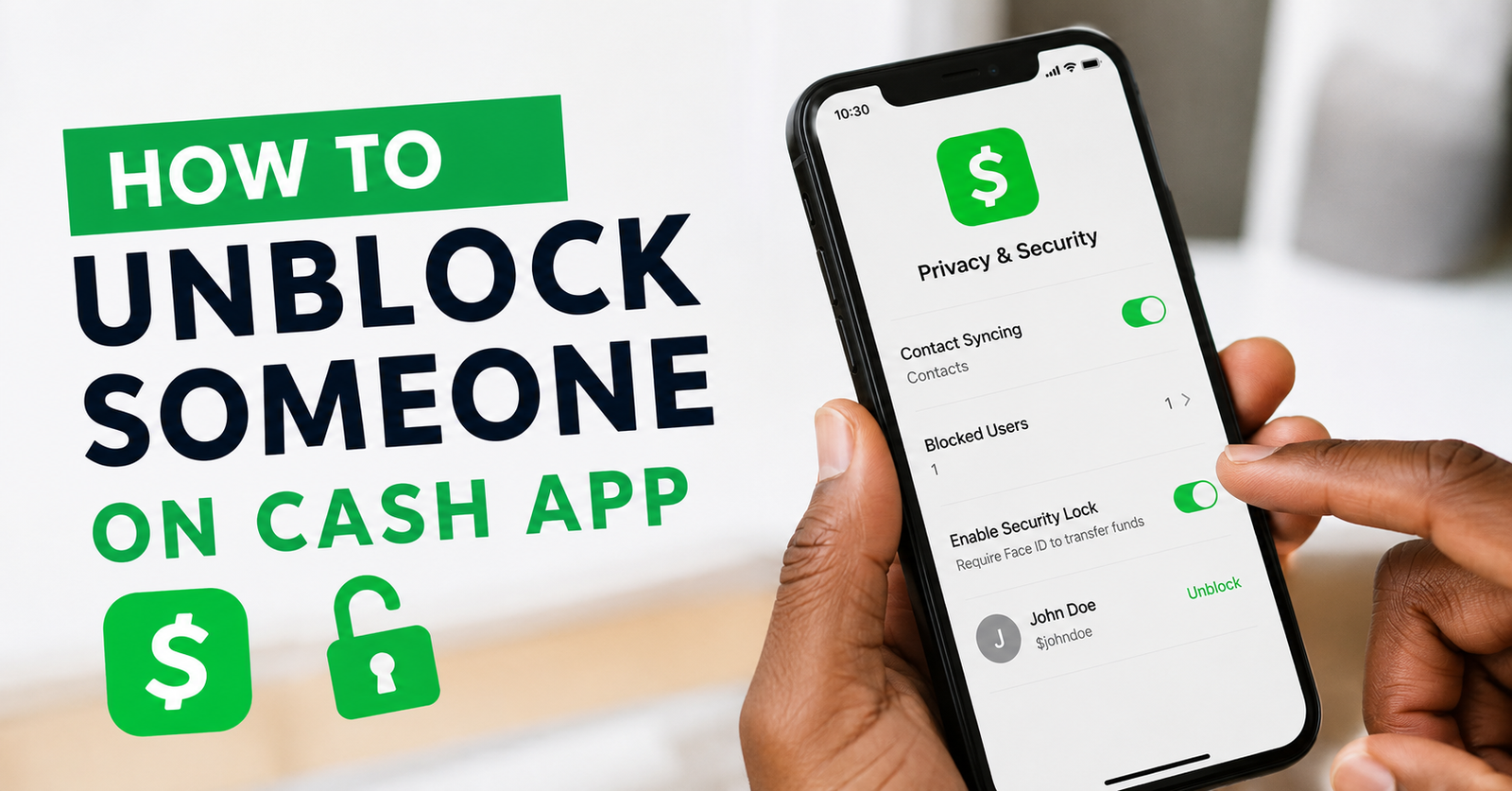 How to Unblock Someone on Cash App