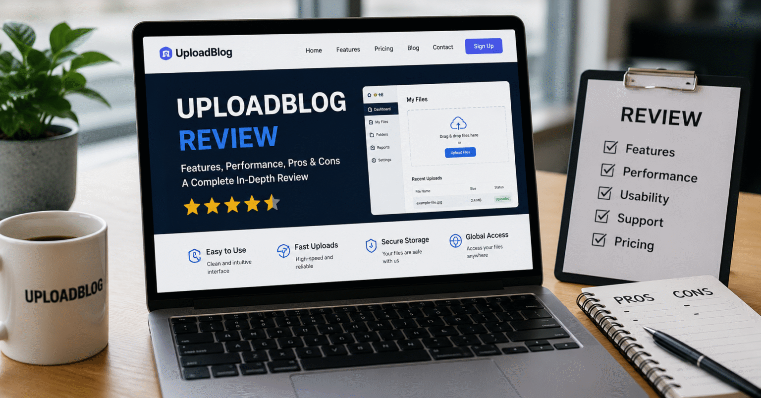 uploadblog review