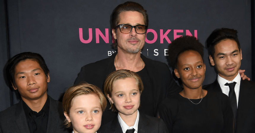 brad pitt children