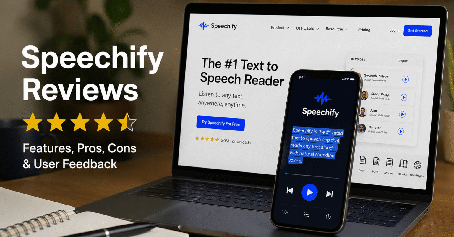 speechify reviews