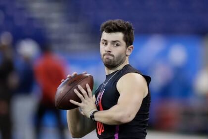 how tall is baker mayfield