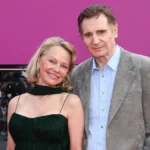 Pamela Anderson and Liam Neeson